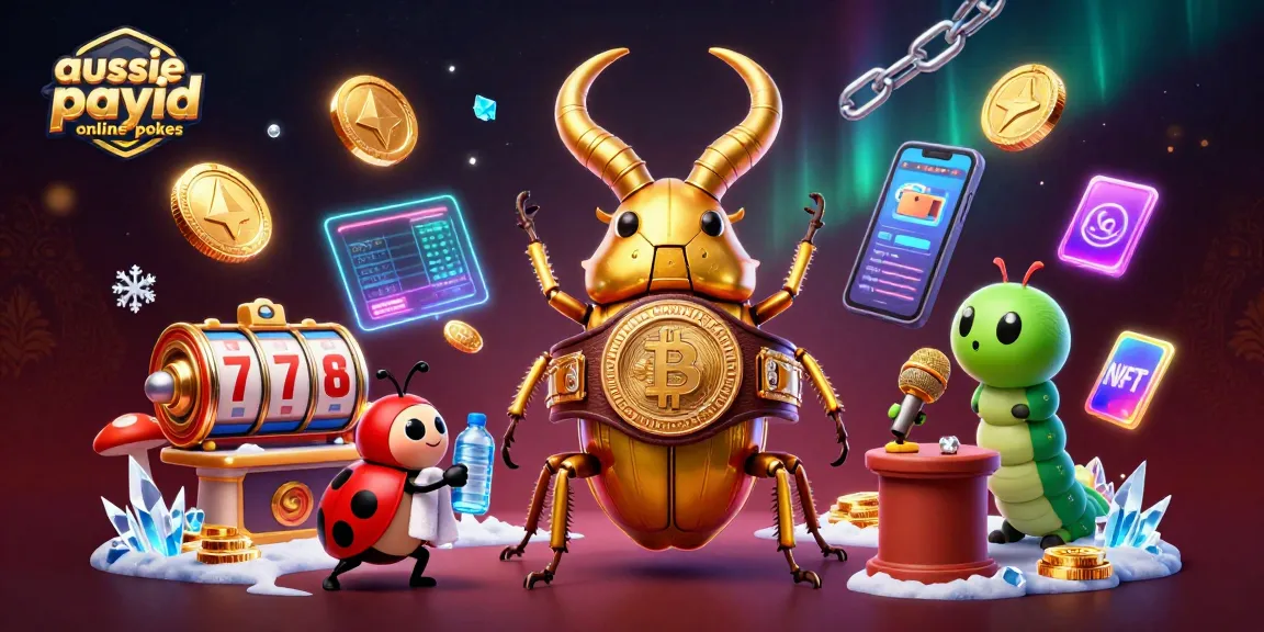 Engage with aussie payid online pokies in this vibrant 3D casino battle scene featuring iconic characters.