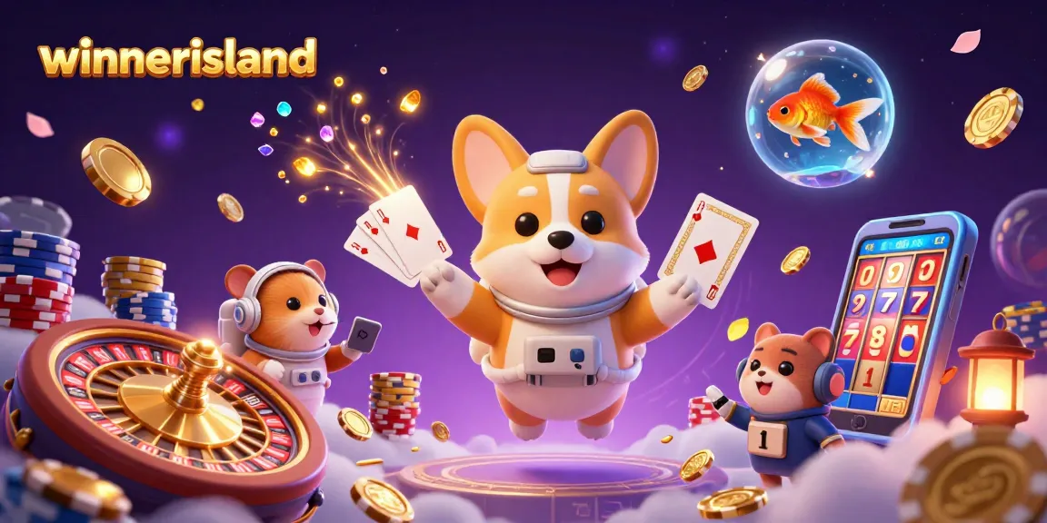 winnerisland offers thrilling gaming adventure with a vibrant space-themed casino